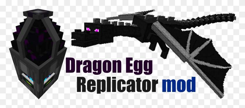 1522x606 Яйцо Дракона, Minecraft, Пистолет, Оружие Hd Png Скачать