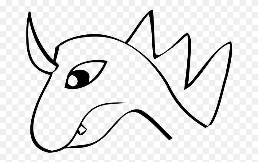 672x467 Dragon Head Dragon Drawing Face Easy, Gray, World Of Warcraft HD PNG Download