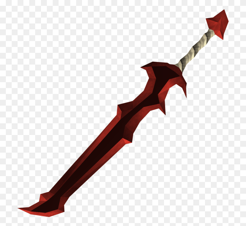 724x710 Dragon Longsword Runescape, Weapon, Weaponry, Blade HD PNG Download