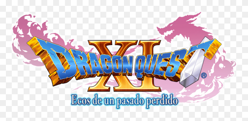 1000x451 Dragon Quest Xi Echoes Of An Elusive Age Logo, Comida, Comida, Texto Hd Png