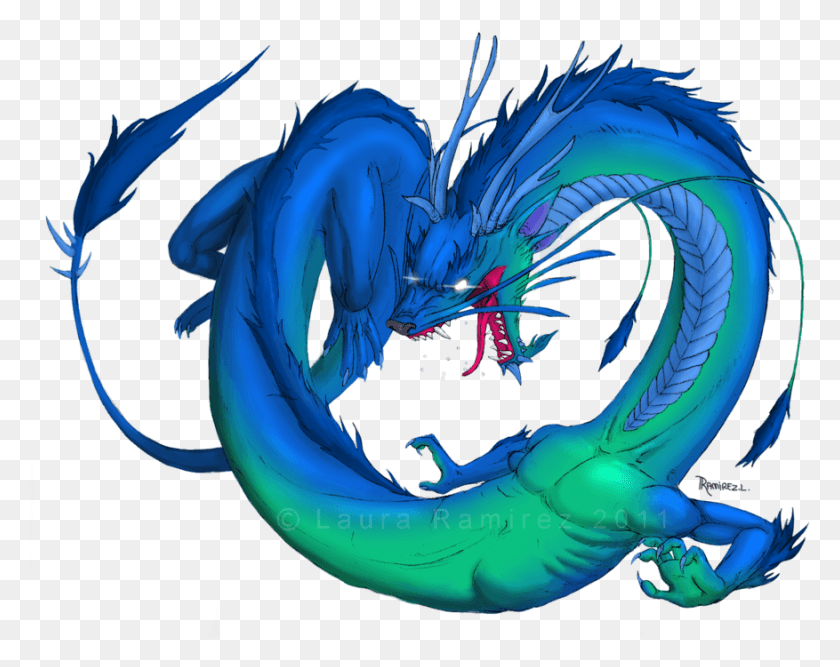 877x683 Dragón Png