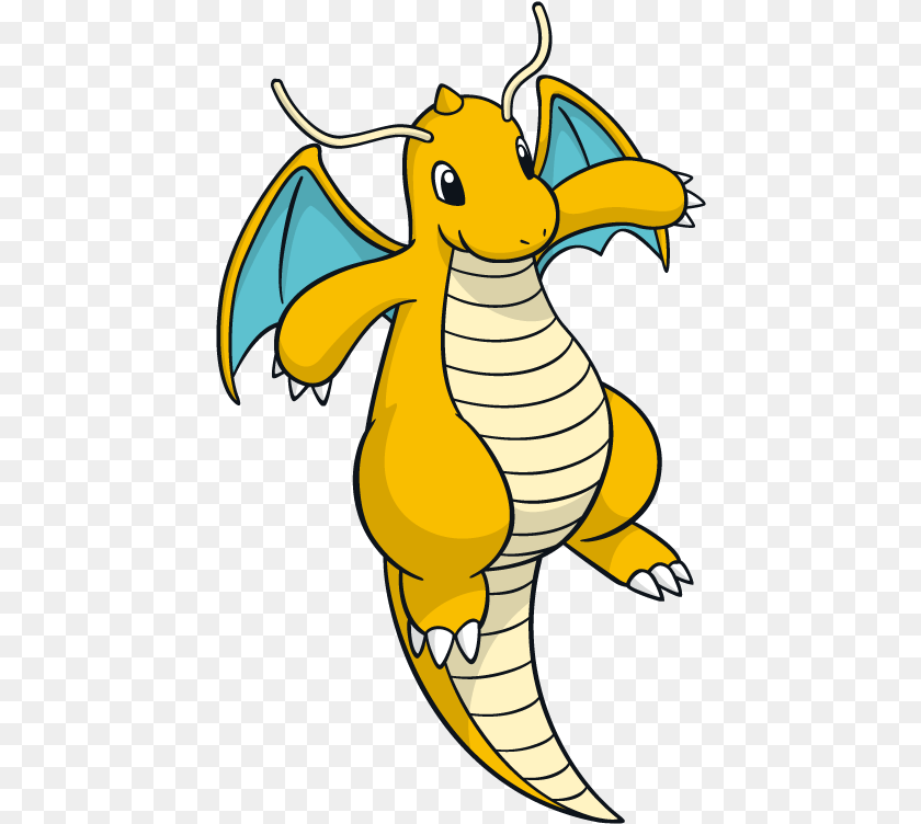 Dragonite Pokemon Character Vector Art Shiny Dragonite Transparent PNG