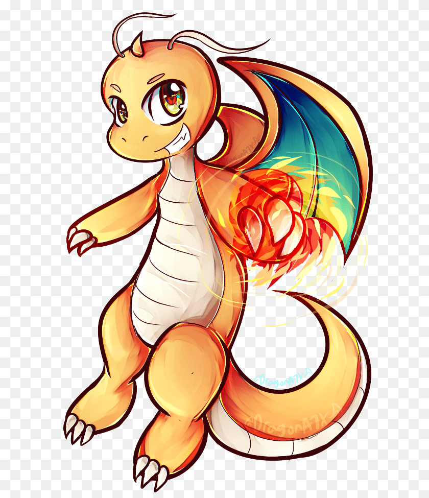 Dragonite Used Fire Punch And Dragon Rush, Book, Comics, Publication, Baby Sticker PNG