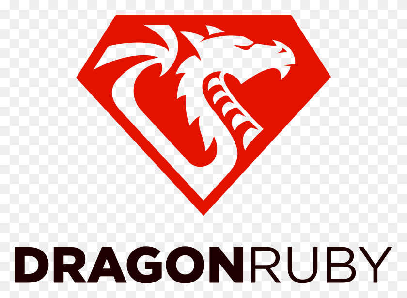 2634x1876 Dragonruby Logo Graphic Design, Symbol, Trademark, Ketchup HD PNG Download