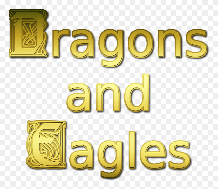 869x746 Dragons And Eagles, Text, Label, Alphabet HD PNG Download