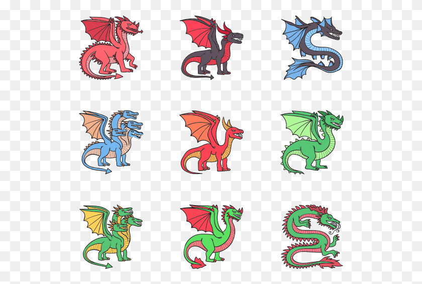 528x505 Dragons Dragon Icons, Poster, Advertisement, Bird HD PNG Download