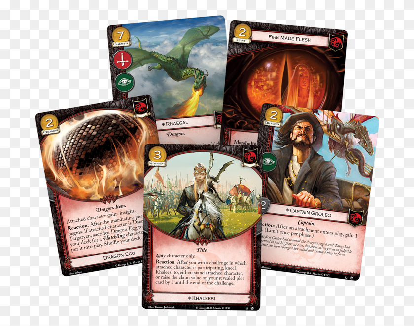 700x601 Dragons Of The East Game Of Thrones Card Game, Person, Human, Advertisement HD PNG Download