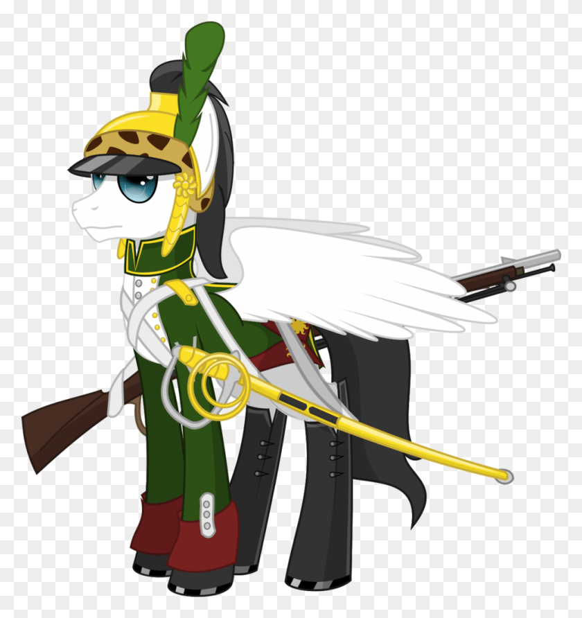 954x1018 Dragoon Guard Gun Musket Oc Oc Only Mlp Musket, Toy, Costume, Helmet Descargar Hd Png
