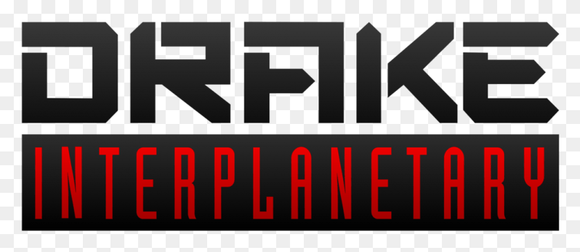 1014x399 Descargar Png Drake Interplanetary Caterpillar Logo Image Black Star Citizen Drake Logo, Word, Texto, Alfabeto Hd Png