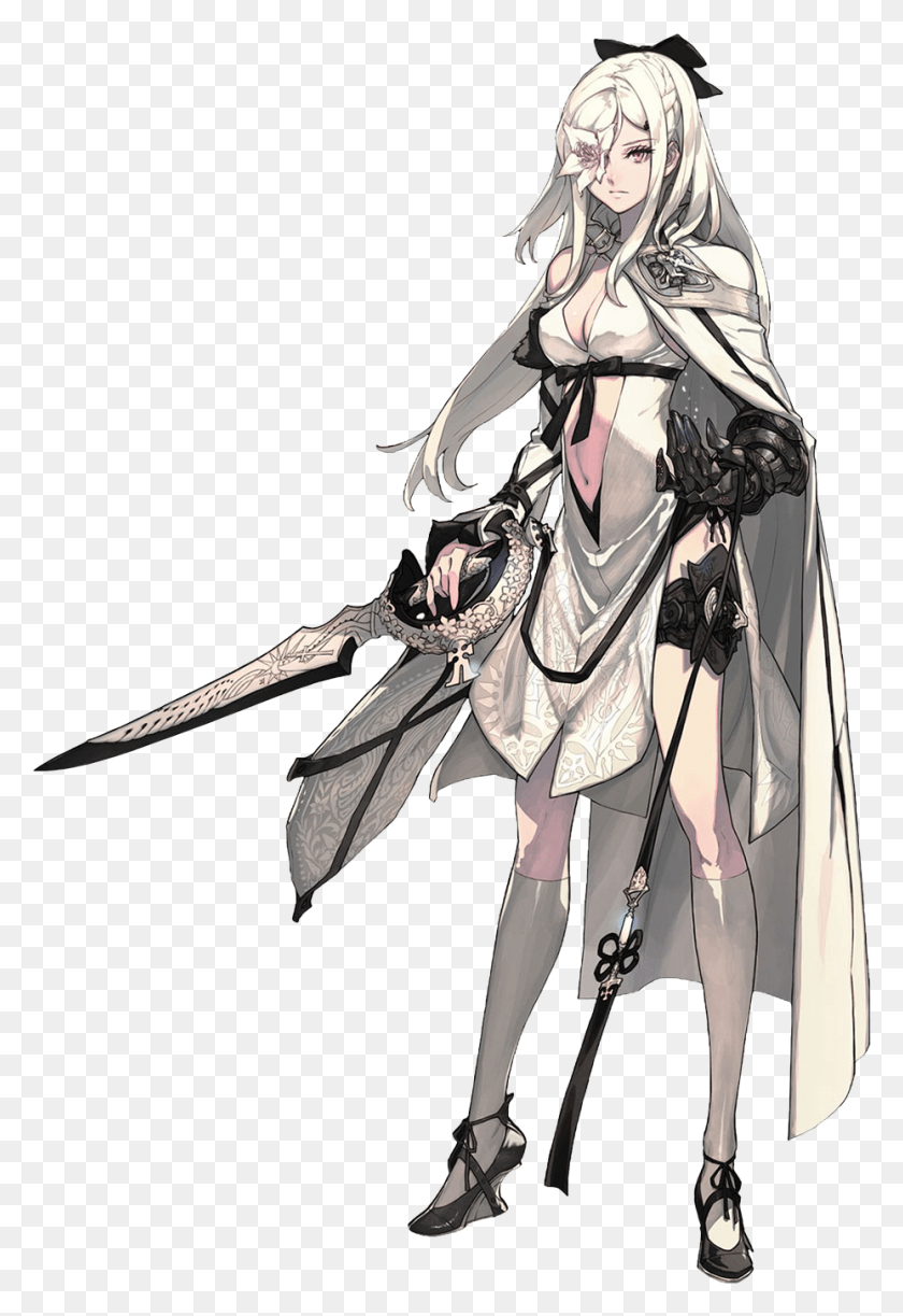 928x1384 Drakengard 3 Arte, Persona, Humano, Manga Hd Png