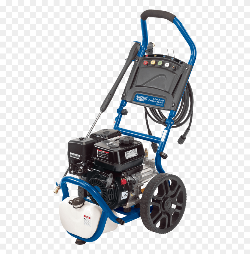 485x795 Draper Petrol Power Washer, Lawn Mower, Tool, Machine HD PNG Download