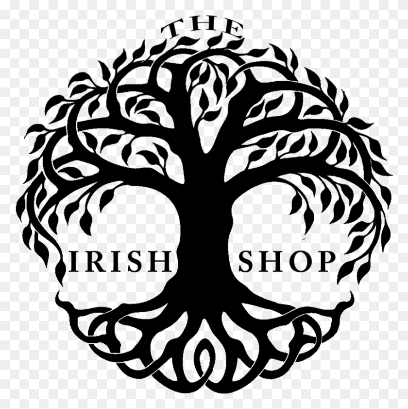 847x849 Draw A Tree Of Life Celtic Tree Of Life Clipart, Stencil HD PNG Download