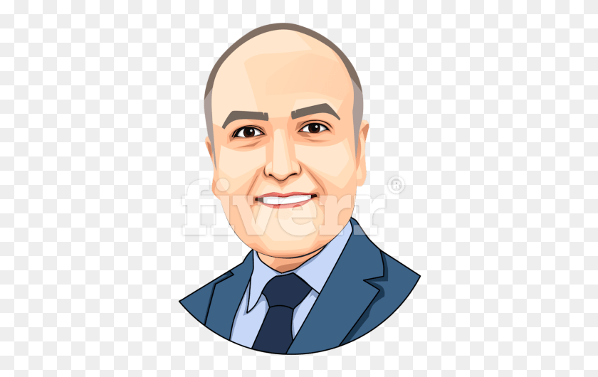 344x470 Draw Avatar Cartoon Caricature Bighead Of Your Photo Cartoon, Face, Person, Human HD PNG Download