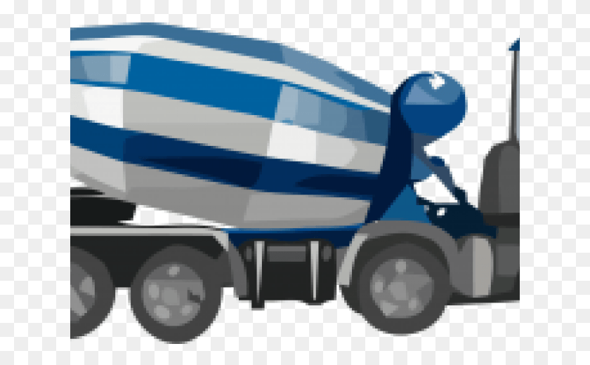 641x460 Draw Cement Mixer, Vehicle, Transportation, Trailer Truck HD PNG Download