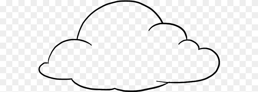 592x302 Draw Clouds, Silhouette Clipart PNG