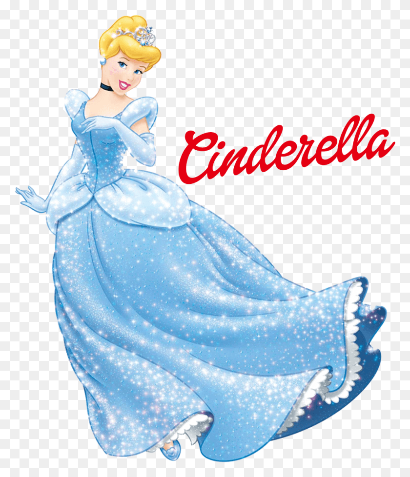 971x1143 Draw Disney Princess Cinderella Clip Art, Figurine, Doll, Toy HD PNG Download