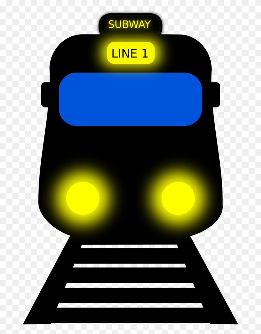 695x1013 Draw Subway T Bane Clipart, Light, Flare, Traffic Light HD PNG Download