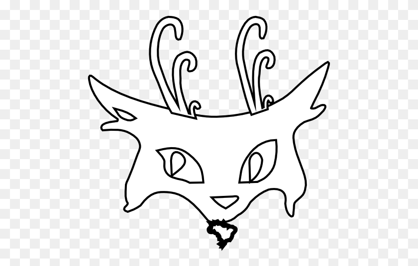 489x475 Drawing, Stencil, Plant, Mammal HD PNG Download