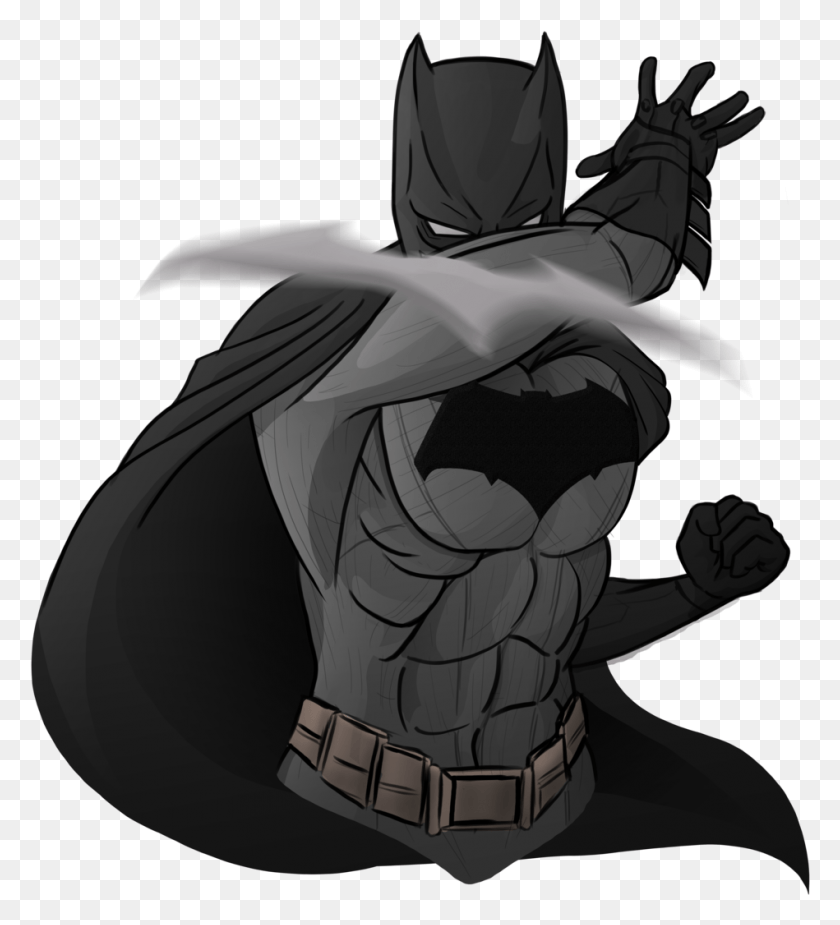 949x1053 Drawing Batman Vs Superman Batman Rebirth, Bird, Animal, Hand HD PNG Download