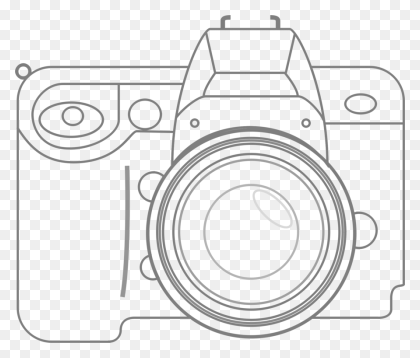 891x750 Drawing Canon Eos 200d Single Lens Reflex Camera Digital Camera Lens Drawing, Electronics, Digital Camera HD PNG Download
