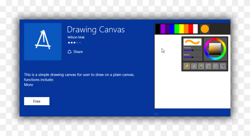 918x469 Drawing Canvas App Windows 10 Drawing, Electronics, Computer, Monitor Descargar Hd Png
