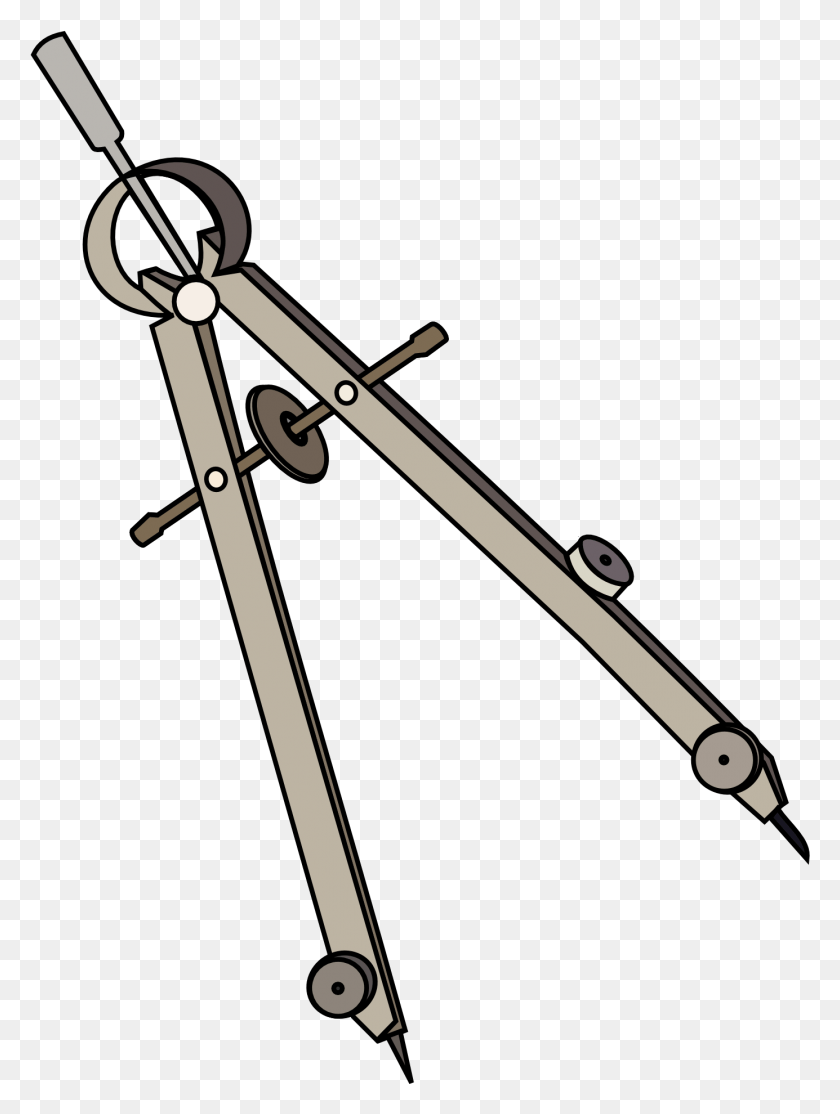 1385x1873 Drawing Compass Compass Used In Drafting, Compass Math, Sword, Blade HD PNG Download