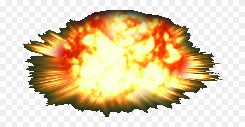 711x377 Drawing Explosion Nuclear Bomb Explosion, Nature, Outdoors, Bonfire HD PNG Download