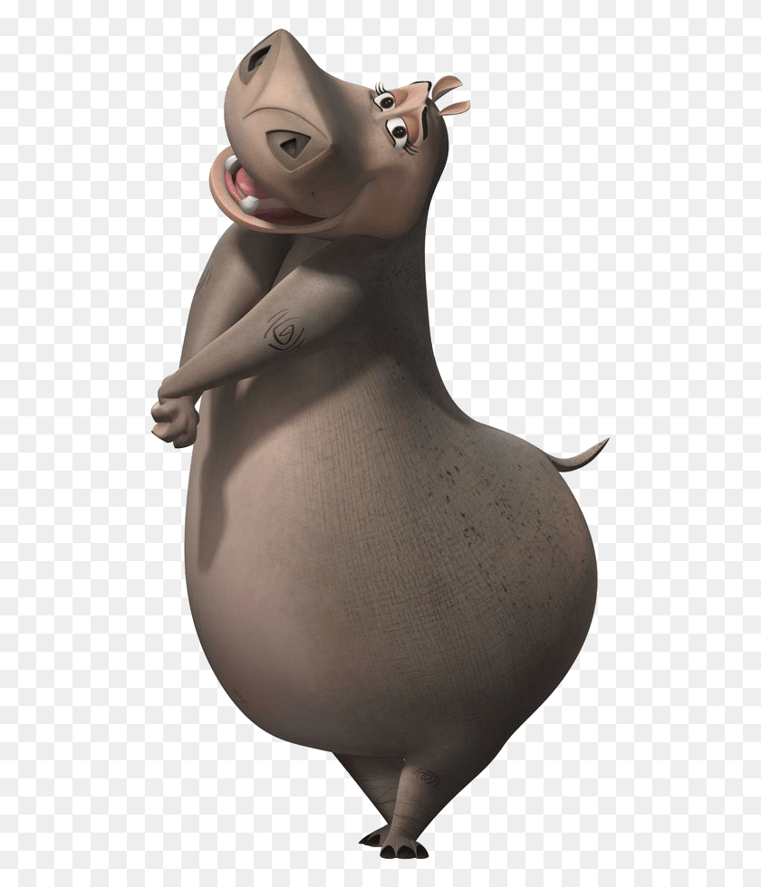 509x920 Dibujo De Hipopótamo Madagascar Alex Gloria Do Madagascar, Persona, Humano, Hombro Hd Png