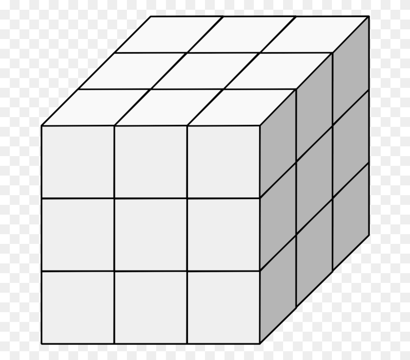 678x678 Drawing Isometrics Cube Decimal, Furniture, Rubix Cube, Tabletop HD PNG Download