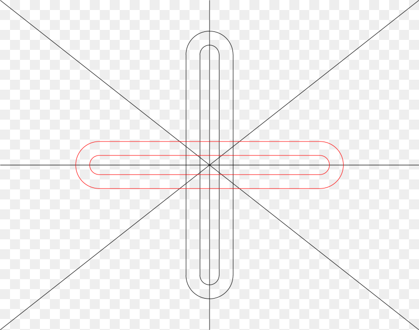 3023x2381 Drawing Knots Celtic Cross Cross, Light, Cutlery, Fork Sticker PNG