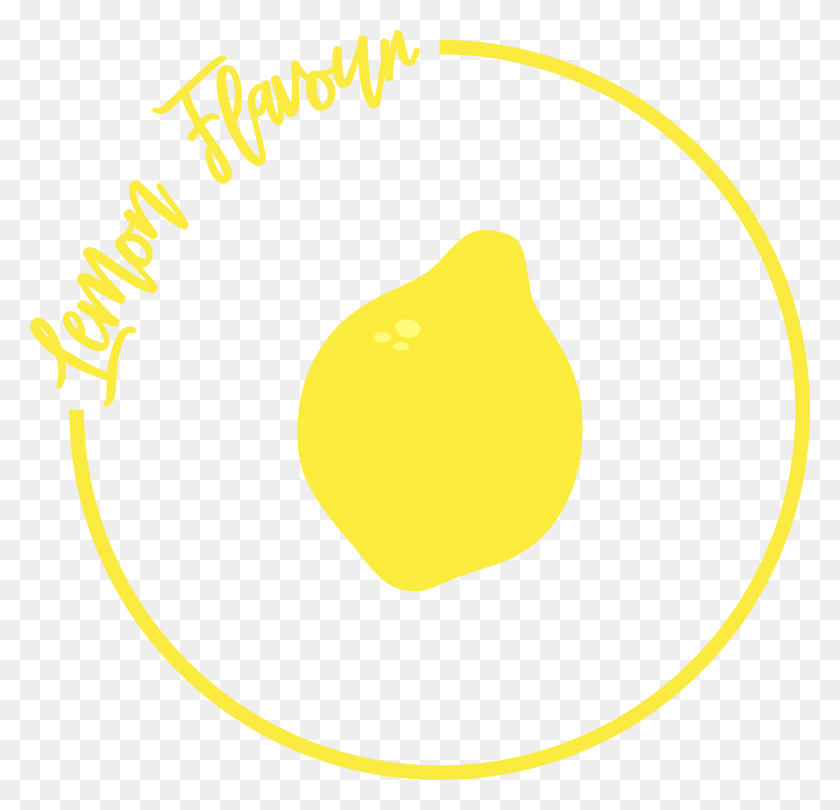 8284x7970 Рисунок Лимона Плоский, Растение, Фрукты, Еда Hd Png Скачать
