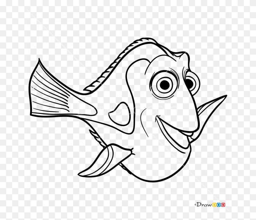 665x665 Drawing Nemo Draw Something Drawing, Oars, Triangle, Bow HD PNG Download