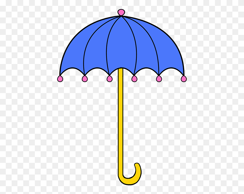 449x607 Drawing Object Umbrella Umbrella, Canopy, Patio Umbrella, Garden Umbrella HD PNG Download