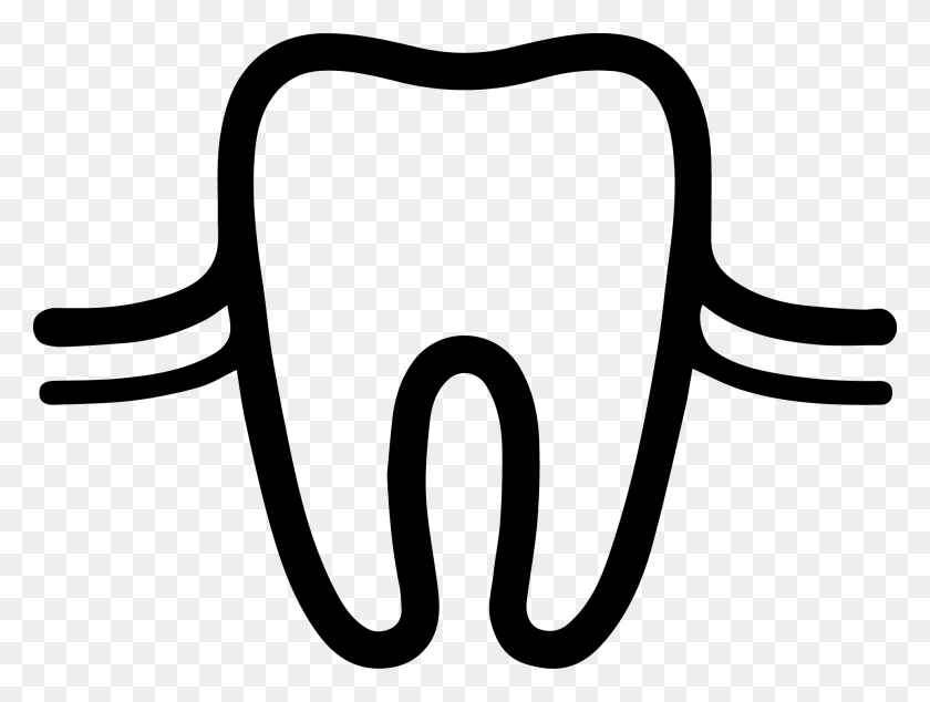 1927x1419 Drawing Of A Crown Tooth Periodontal Icon, Text, Symbol, Logo HD PNG Download
