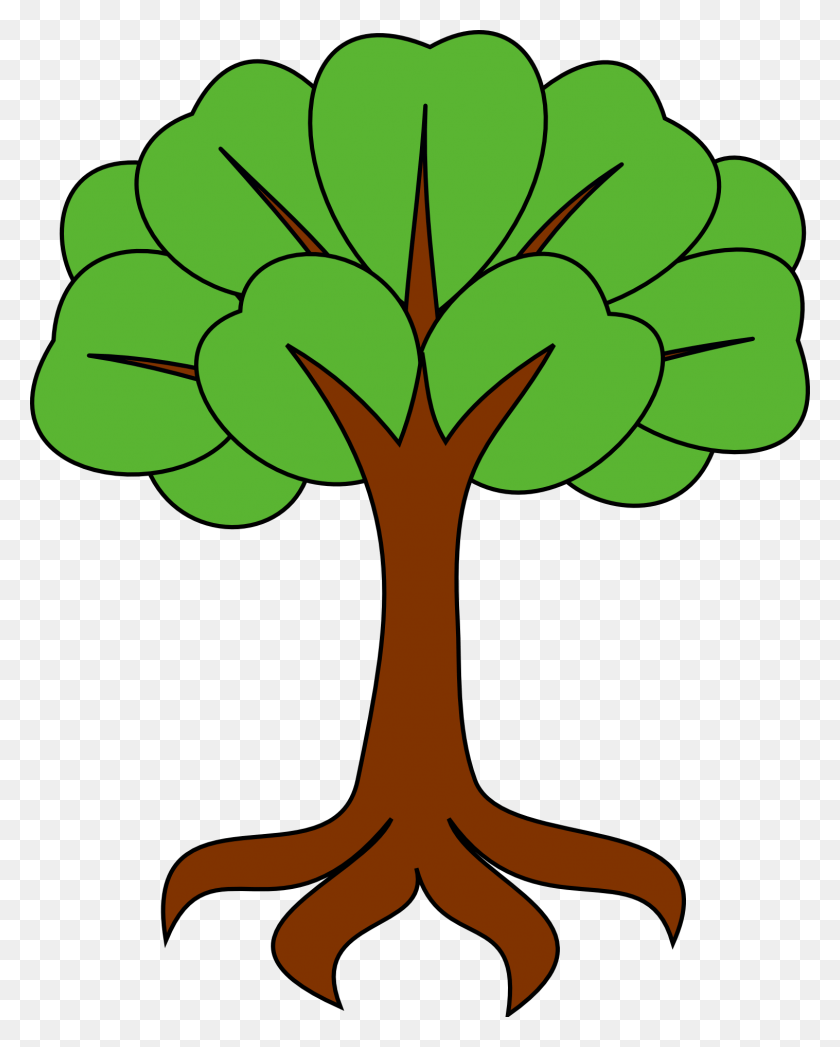 1516x1920 Drawing Of Heraldic Tree With Roots, Plant, Root, Vegetable HD PNG Download