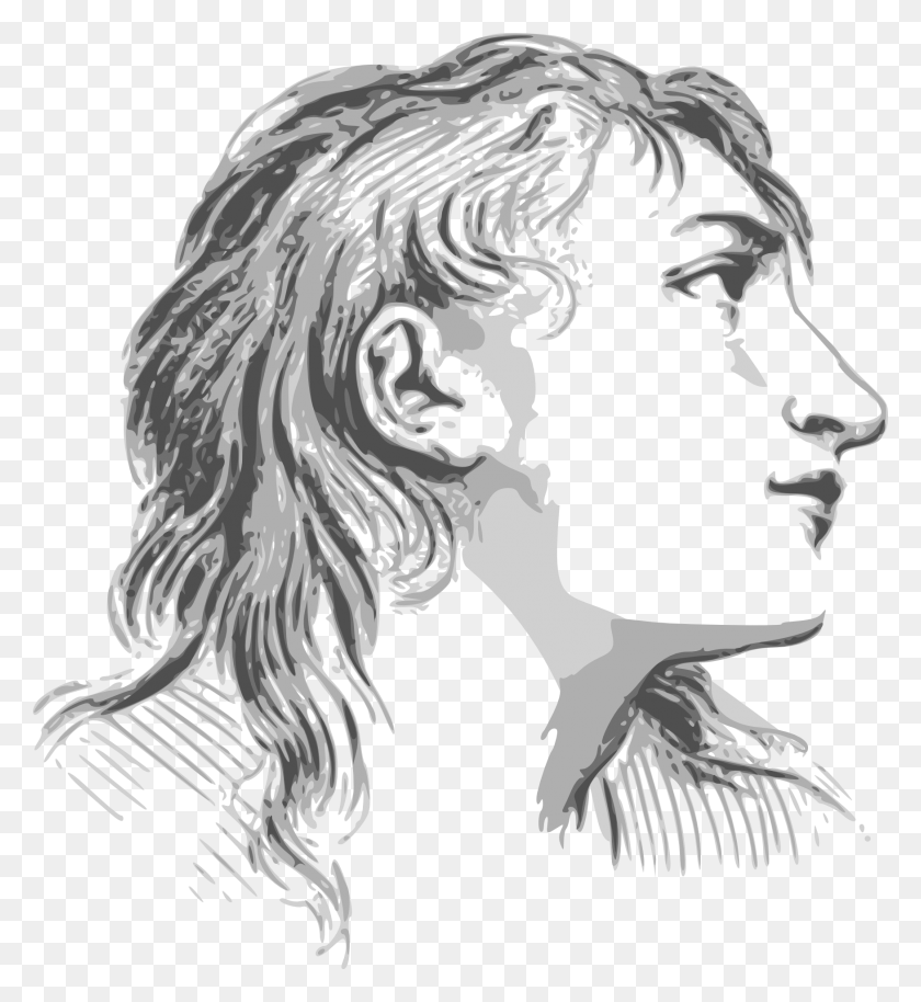 1752x1920 Drawing Of Woman39s Sad Face In Profile Facial Expressions Drawings Of Emotions, Person HD PNG Download