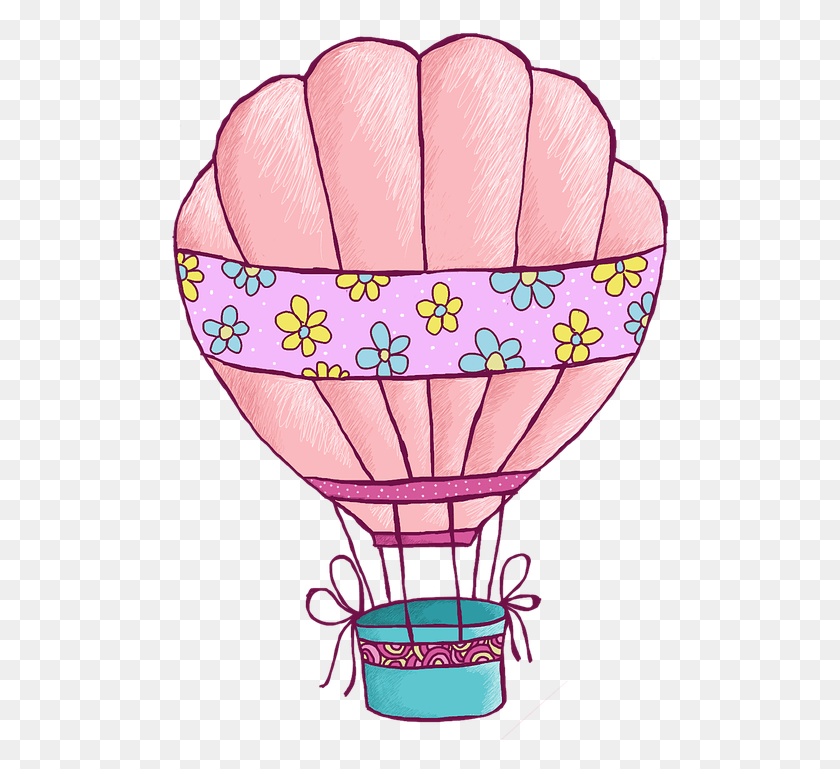 502x709 Drawing Raindrops Pixel Cute Hot Air Balloon Drawing, Hot Air Balloon, Aircraft, Vehicle HD PNG Download