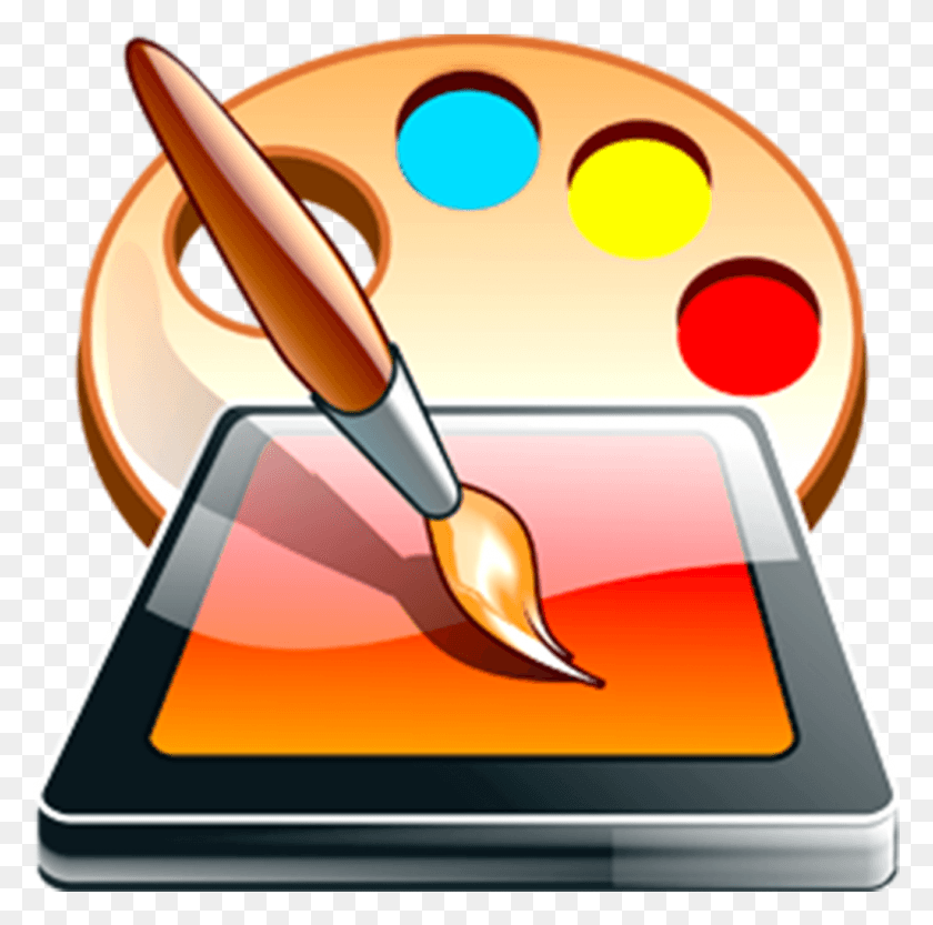 1025x1017 Drawing Software Icon, Paint Container, Brush, Tool Descargar Hd Png