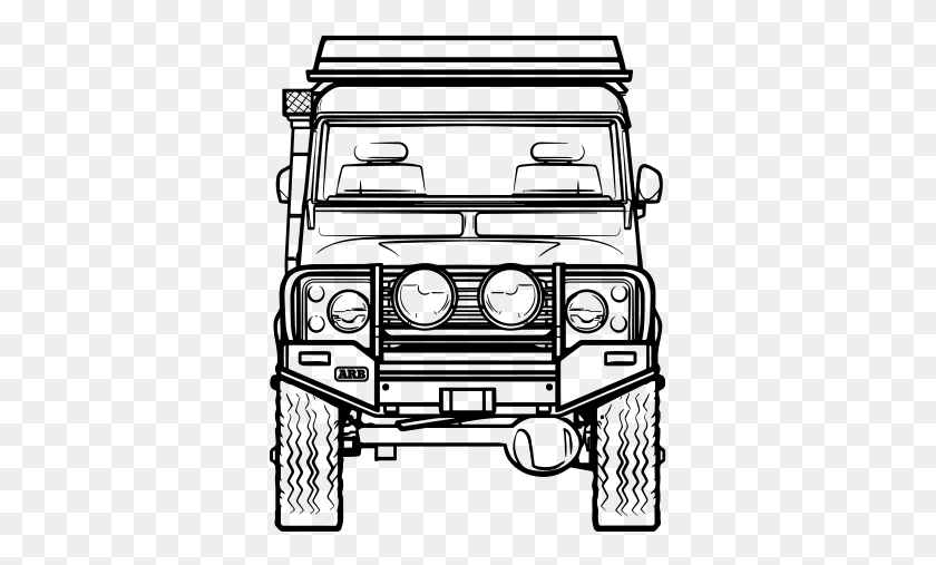 357x447 Drawing Toyota Hilux, Outdoors, Nature, Gray HD PNG Download
