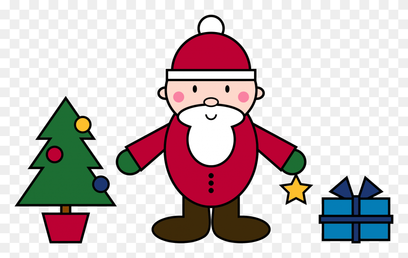 2188x1322 Drawing Trippy Stoner Transparent Clipart Free Simple Picture Of Santa Claus, Nature, Outdoors, Snow HD PNG Download