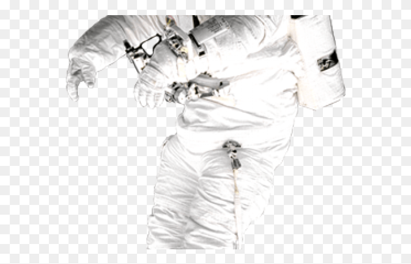574x481 Drawn Astronaut Transparent High Resolution Astronaut In Space, Person, Human HD PNG Download