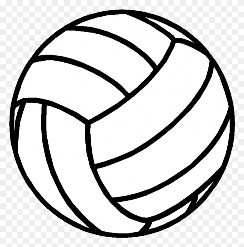 927x942 Drawn Ball Volleyball Volleyball Transparent, Sphere, Team Sport, Sport HD PNG Download