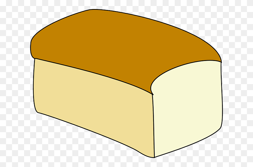 640x496 Drawn Bread Slice Bread Clip Art Loaf Of Bread, Furniture, Couch, Food HD PNG Download