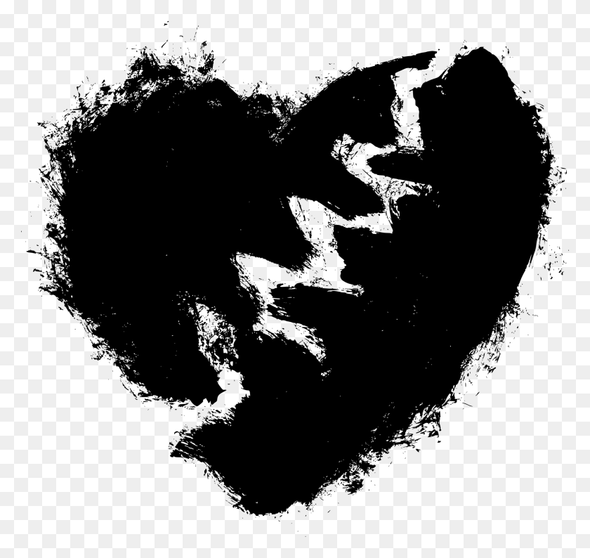 2000x1883 Нарисованное Разбитое Сердце На Прозрачном Фоне Разбитое Сердце, Серый, Мир Варкрафта Png Скачать