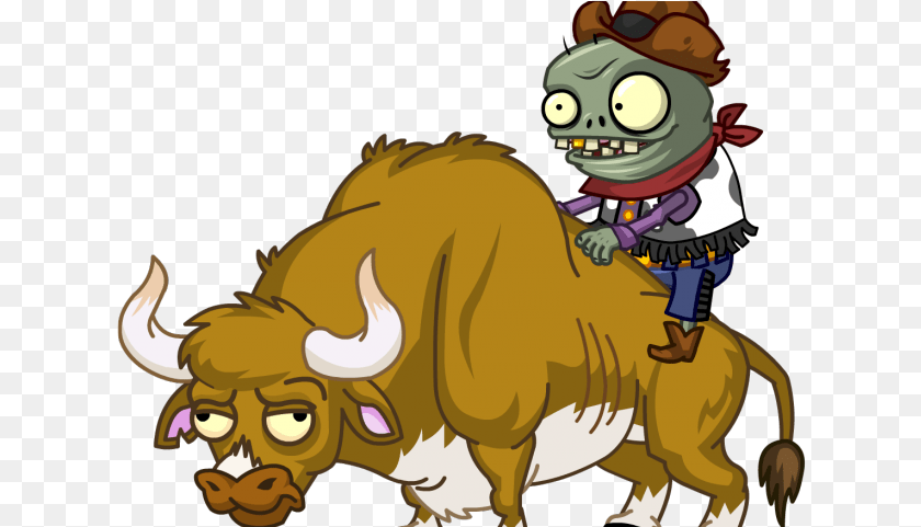 Drawn Bulls Toro Plant Vs Zombie 2 Android, Animal, Buffalo, Mammal, Wildlife Sticker PNG