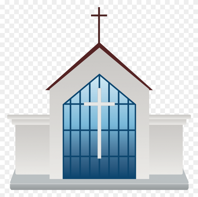 2459x2448 Drawn Church House Icon Church Building Cartoon, Architecture, Window, Spire HD PNG Download