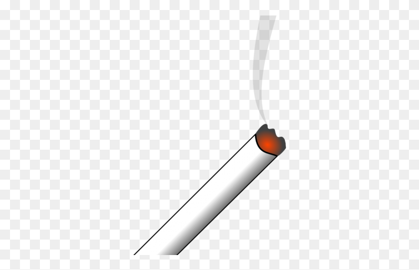 308x481 Нарисованная Сигарета Зажженная, Курение, Дым, Свеча Hd Png Скачать