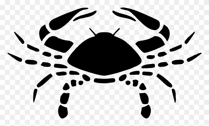 2400x1372 Drawn Crab Cancer Crab Cancer Zodiac Sign, Gray, World Of Warcraft HD PNG Download