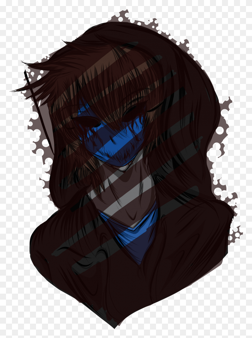 1024x1403 Drawn Eyeless Jack Bed Jeff The Killer Drawings, Graphics, Head HD PNG Download