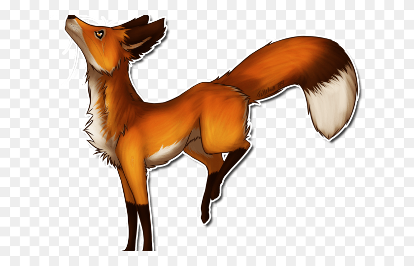 640x480 Drawn Fox Animal Jam Fox Drawing Transparent, Wildlife, Animal, Mammal HD PNG Download